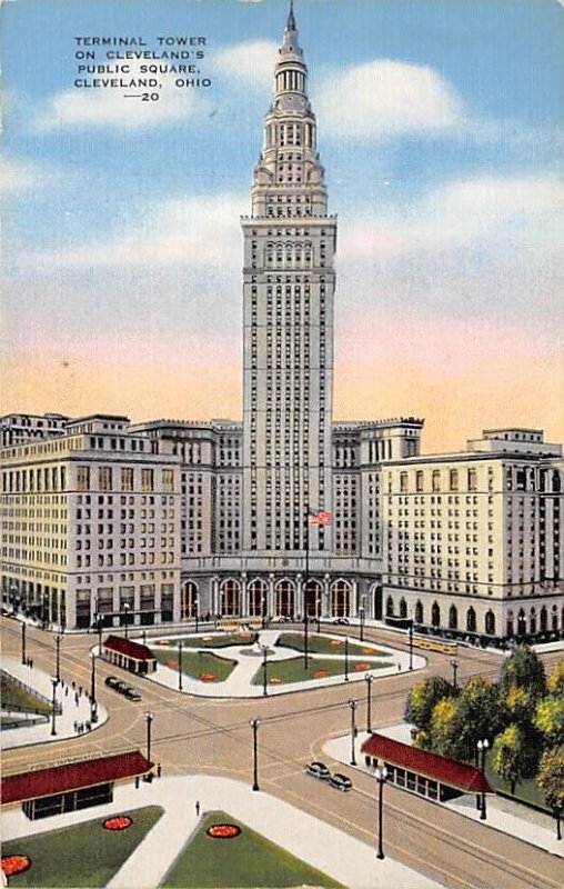 Terminal Tower, Public Square Cleveland, Ohio OH