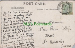 Genealogy Postcard -Norman, New Barn Cottage, Streat, Nr Hassocks, Sussex GL1812