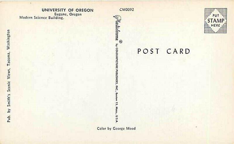 OR, Eugene, Oregon, University, Modern Science Building, Colourpicture No CM0092