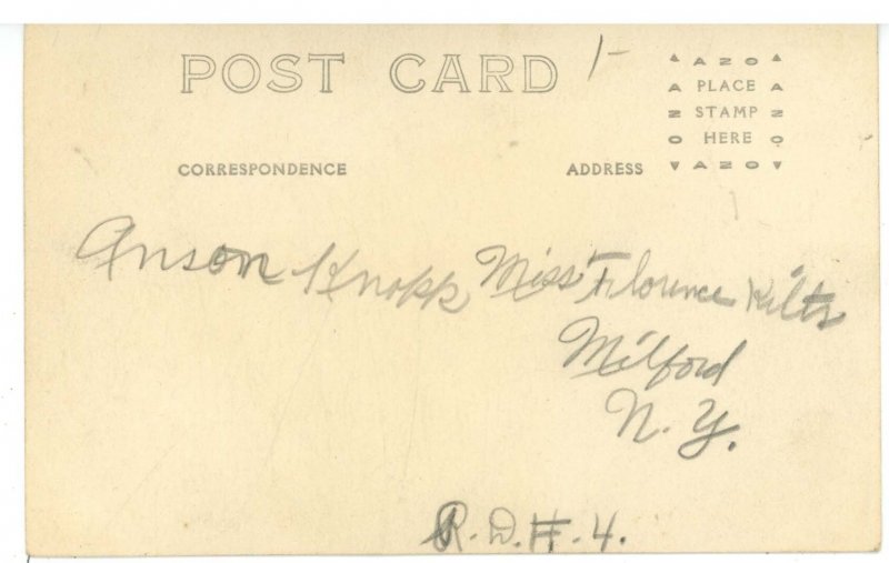 Children - Baby in Carriage      RPPC