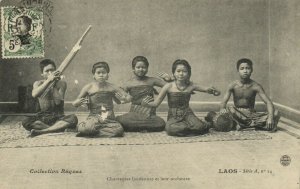 PC CPA LAOS, INDOCHINA, CHANTEUSES LAOTIENNES, (b22987)