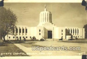 Real Photo State Capitol - Salem, Oregon