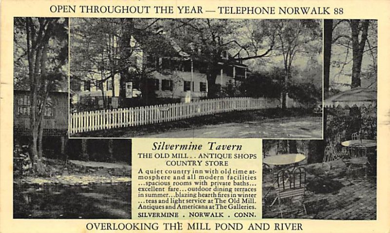 Silvermine tavern The Old Mill - Norwalk, Connecticut CT