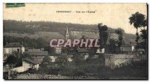 Postcard Old Vernonnet View Church