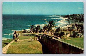 Morro Castle  Golf Course   San Juan  Puerto Rico    Postcard