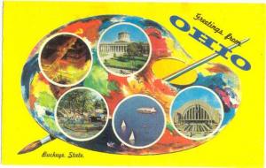 Paint Palate Greetings from Ohio OH