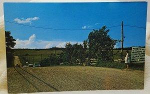 Magnetic Hill New Brunswick Canada Vintage Postcard