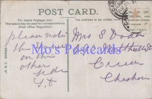 Genealogy Postcard - Dodd, 290 Matthew Street, Crewe, Cheshire  GL2080