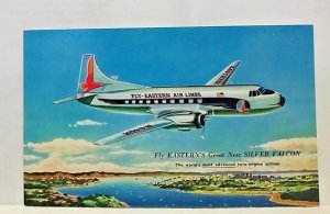 Eastern Air Lines Silver Falcon Twin Engine Airplane built by Glenn L Martin Co