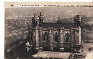 France Postcard - Lyon - Basilique De N.D. - De Fourviere Vue Laterale    U1197