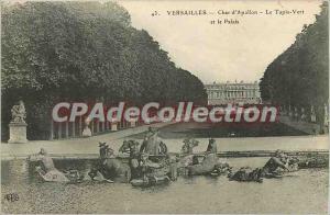 Postcard Old Versailles Apollo's Chariot and the Green Carpet Palace