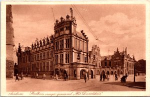 Netherlands Arnhem Stadhuis Vintage Postcard 09.59