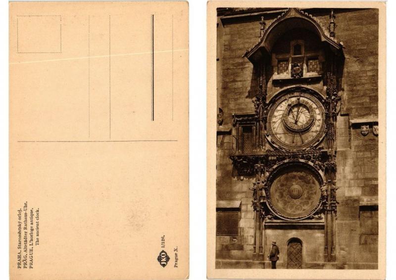 CPA AK Czechoslovakia - Praha - Staromestsky orloj (693878)