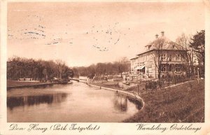 Wandeling Onderlangs Den Haag Holland 1916 