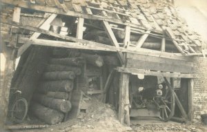 c1910 RPPC WW1 German Bunker Battle Of Saint Mihiel Vintage Postcard P113