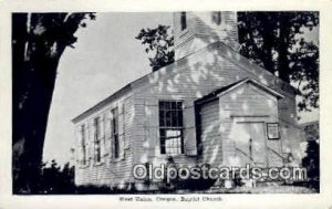 Baptist Church - West Union, Oregon OR  