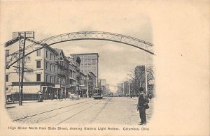High Street North Columbus, Ohio OH Postcard