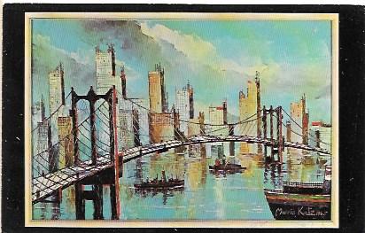 US  New York. Painting by Morris Katz