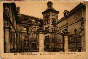 CPA Tonnerre - La Caisse d'Epargne - Ancien Hotel d'Uzes FRANCE (960954)