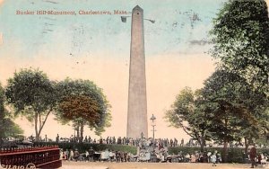 Bunker Hill Monument in Charlestown, Massachusetts