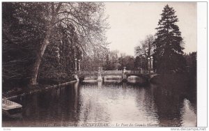 Parc du Chateau de CHANTILLY, Le Pont des Grands-Hommes, Oise, France, 00-10s