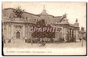 Paris Old Postcard The Grand Palace