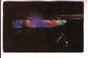 Coloured Lights, Illuminating Horseshoe Falls, Niagara Falls Ontario, Carhart...