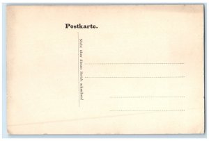 c1910 Portion of Park Modenbacher Court Rhineland-Palatinate Germany Postcard