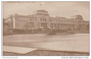 View of the Canadian Pavilion from Lake, British Empire Exhibition, Wembley, ...