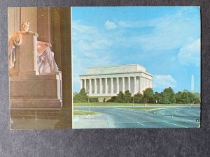 Lincoln Memorial Washington DC Chrome Postcard H1226085139