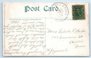 NEWBURYPORT, MA Massachusetts ~ Plum Island  LIGHT HOUSE  c1900s Postcard