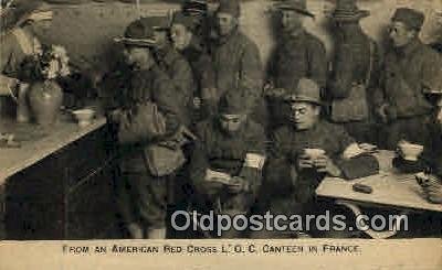 From an American Red Cross L.O.C. Canteen In France Red Cross Unused minor co...