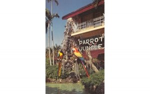 Entrance to Miami's fabulous Parrot Jungle Florida  