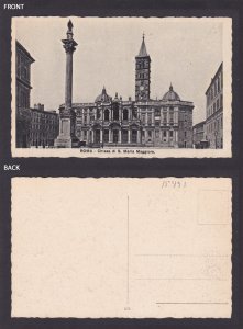 ITALY, Vintge postcard, Rome, Santa Maria Maggiore