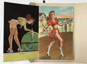 Minsky Bros.  Postcard Booklet “Pin Ups”