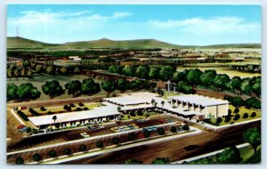 PHOENIX, Arizona AZ ~ Aerial View CROSS ROADS METHODIST CHURCH c1950s Postcard