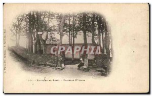 Old Postcard From Around Brest Chapelle Ste Anne