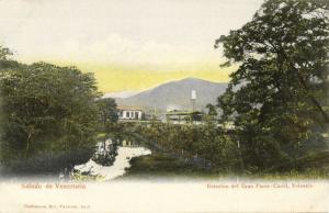 venezuela, VALENCIA, Estacion del Gran Ferro-Carril, Railway Station (1899)