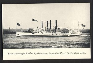 Fall River, Massachusetts/MA Postcard, Steamer Newport, Old Fall River Line