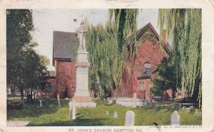 HAMPTON, Virginia, PU-1907; St. John's Church