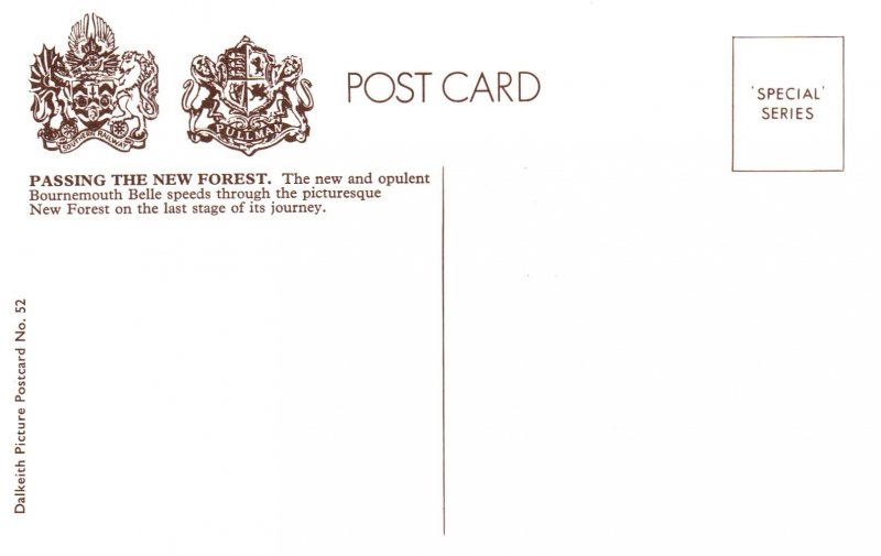 Bornemouth Belle Inaugural Train,Passing the New Forest,UK