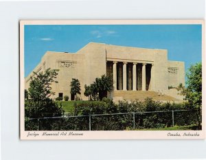 Postcard Joslyn Memorial Art Museum, Omaha, Nebraska