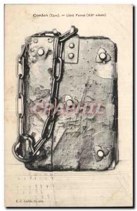 Strings - Free Ferrat - Old Postcard