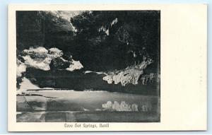 *Cave Hot Springs Banff Alberta Canada Old Vintage Postcard A19