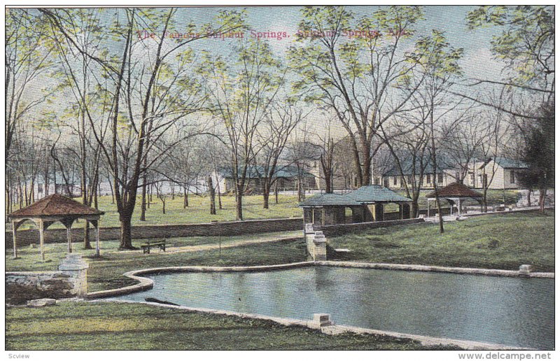 Famous Sulpher Spring , SULPHER SPRINGS , Arkansas , 00-10s