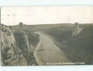 old rppc NICE VIEW Clifton In Bristol England UK i3226