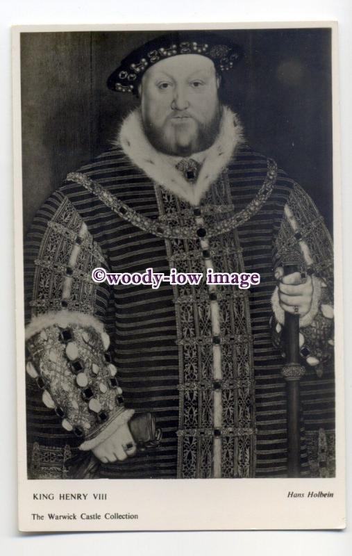 r1633 - King Henry VIII - postcard