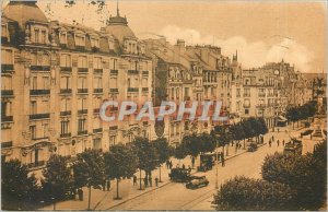 'Old Postcard Reims_ Place d''Erlon. H�tel Golden Lion'