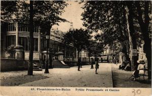 CPA Militaire - PLOMBIERES-les-BAINS - Petite Promenade (279044)