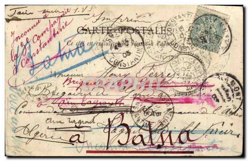 Old Postcard Fun Children Small chest